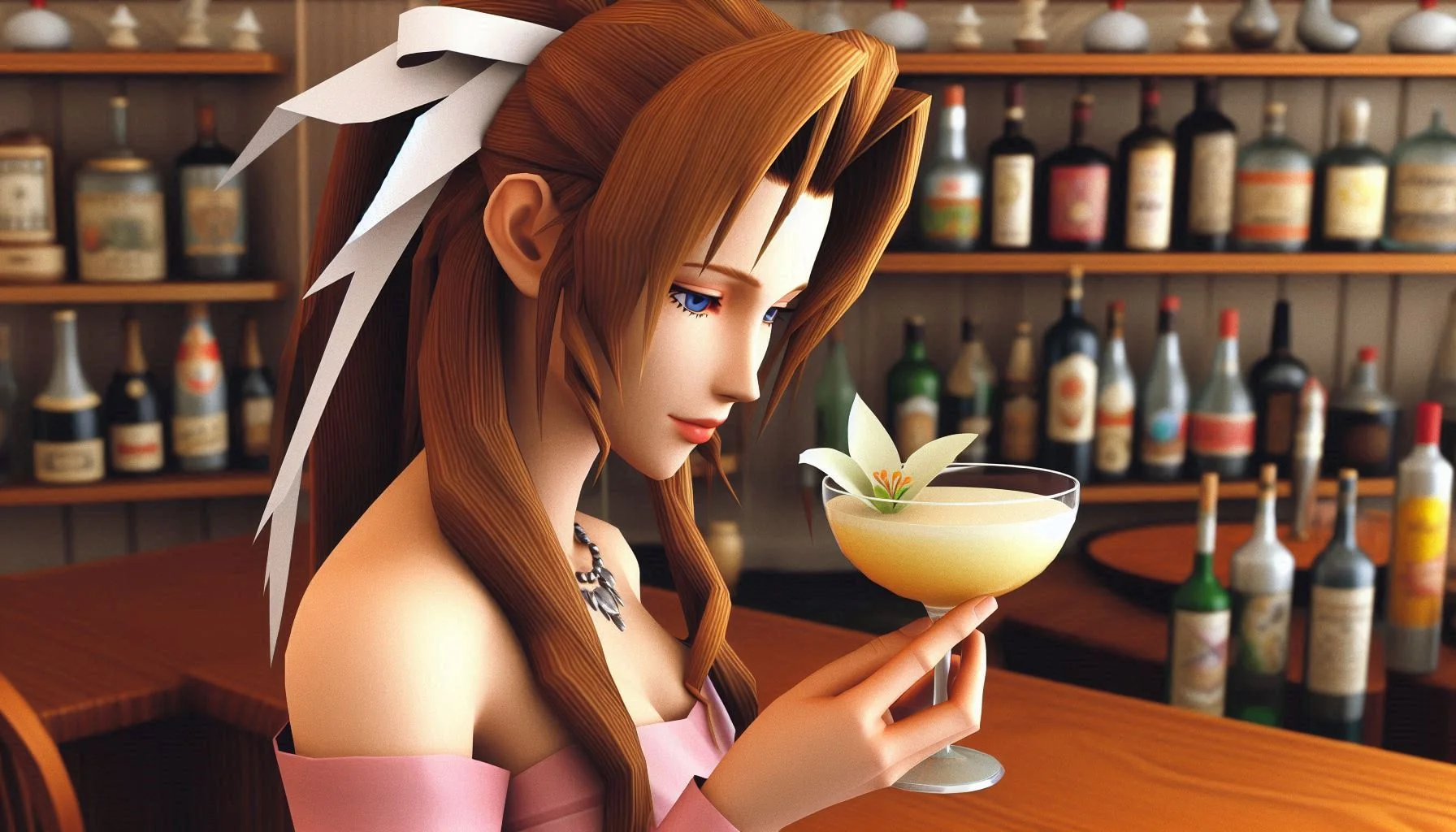 Aerith’s Bloom: A Floral Tribute to Final Fantasy VII