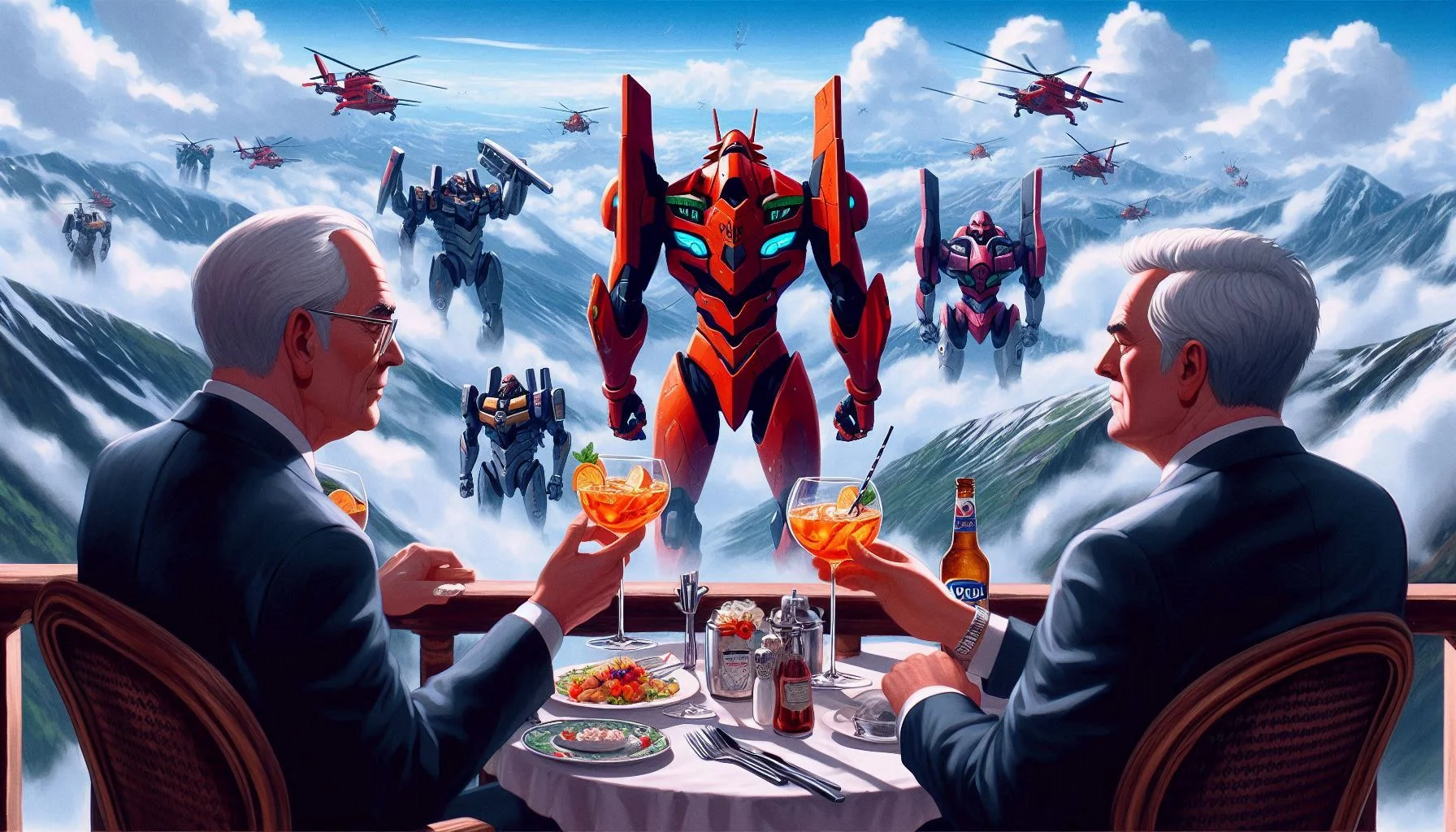 image from The AT Field Spritz: An Evangelion-Inspired Cocktail