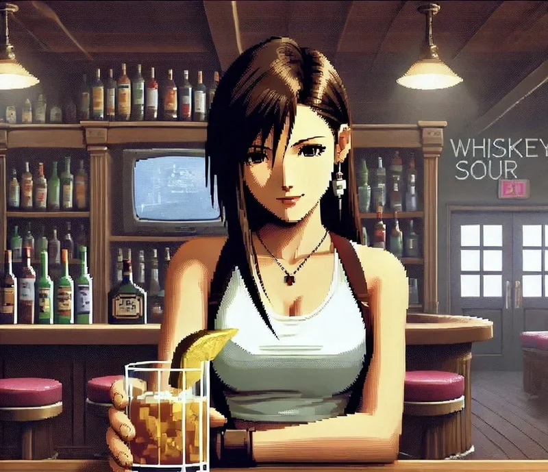 image from The Cloud Strife Sour: A Final Fantasy VII-Inspired Cocktail