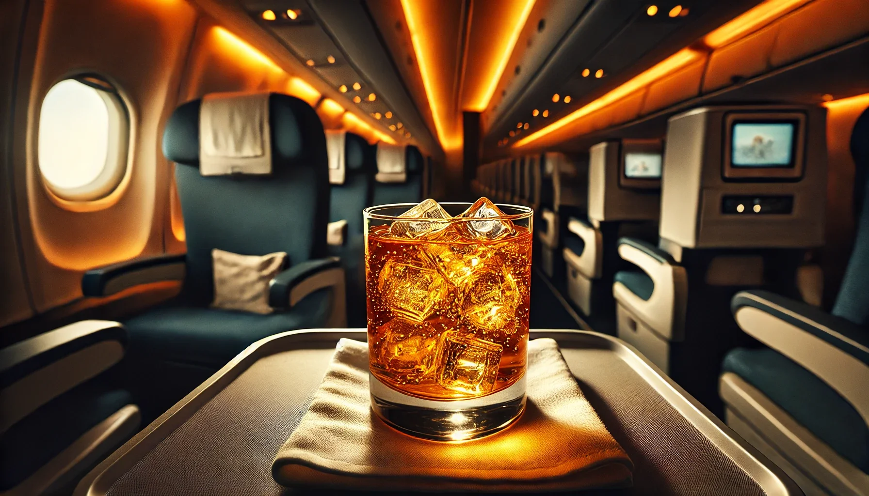 Ginger Apple Jack: An Elevated In-Flight Cocktail