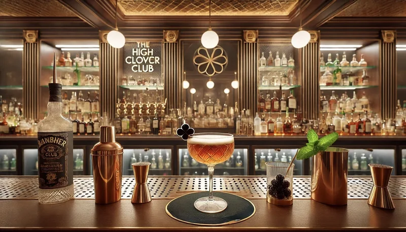 The High Clover Club: A Refined Twist on a Classic