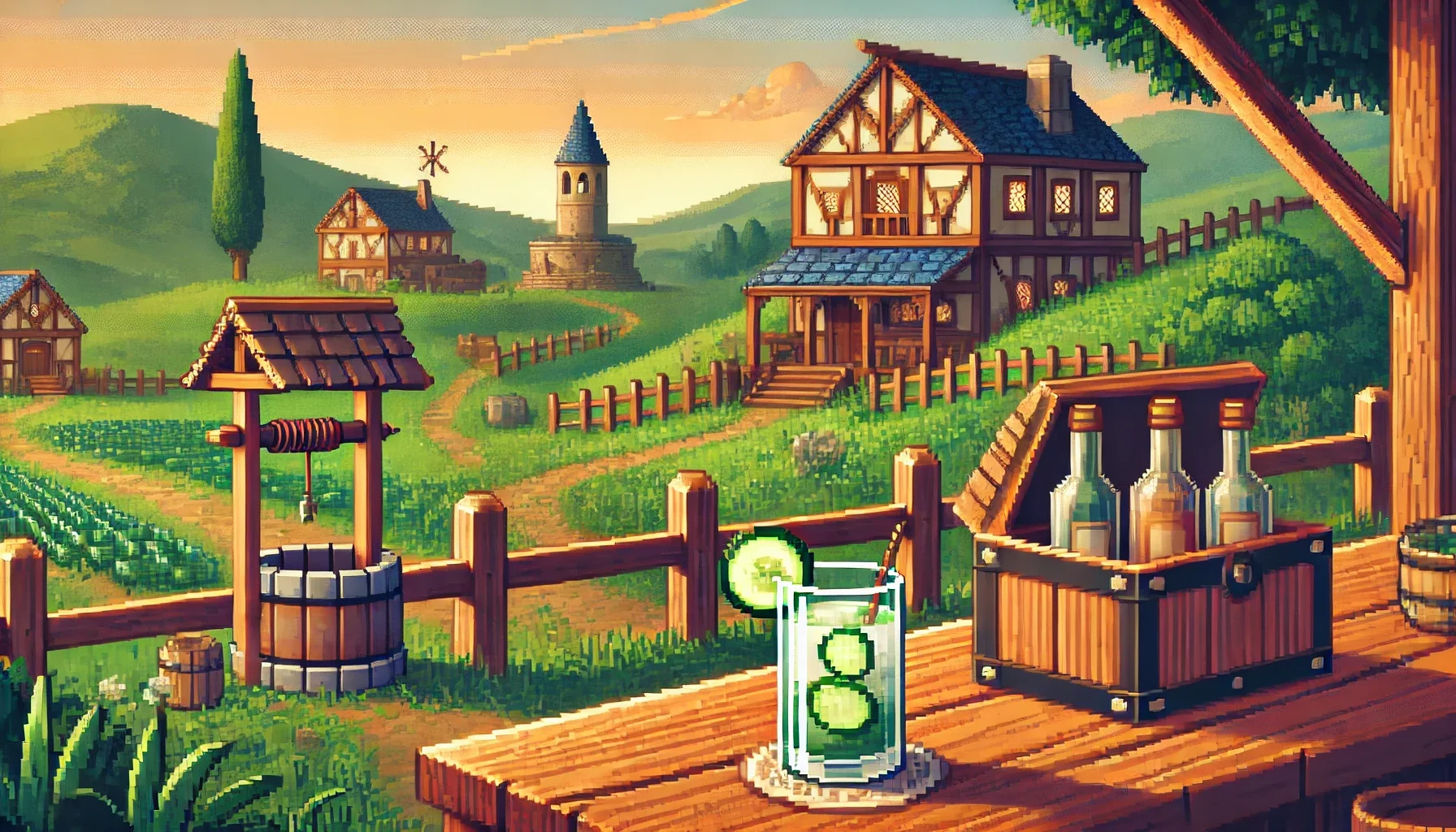 image from The Kakariko Collins – A Legend of Zelda-Inspired Cocktail