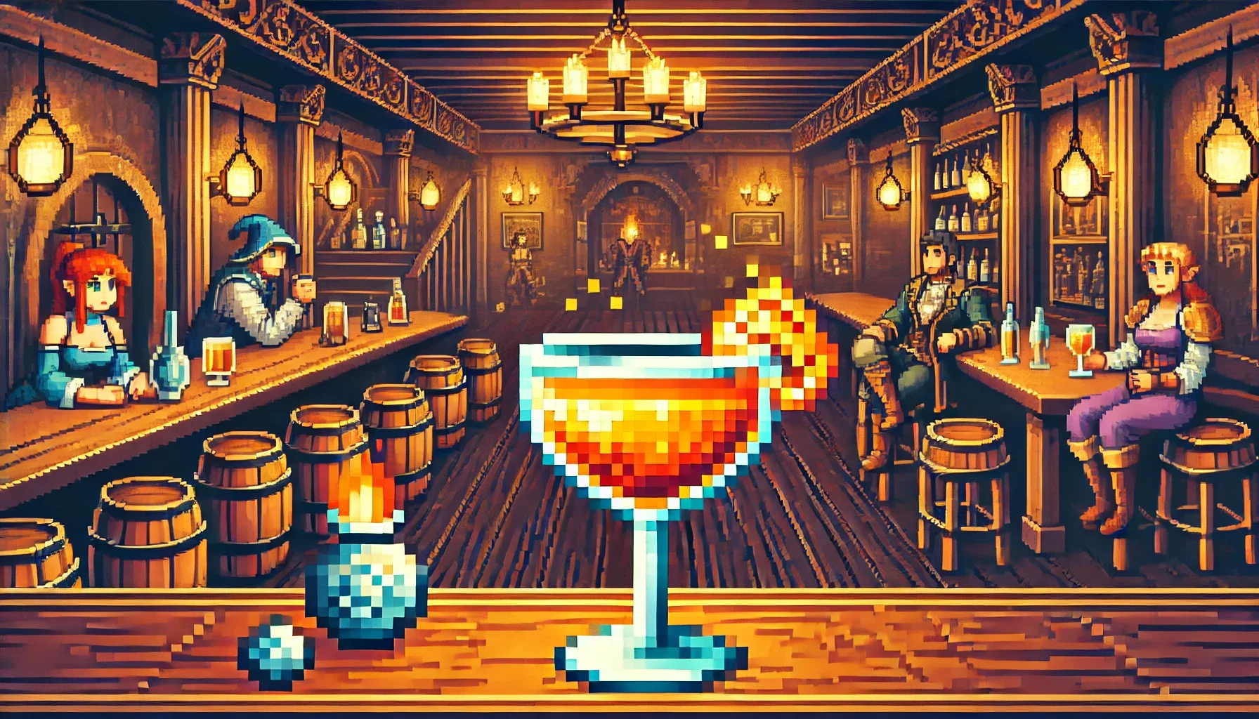 image from Light Warrior – A Final Fantasy-Inspired Video Game Cocktail