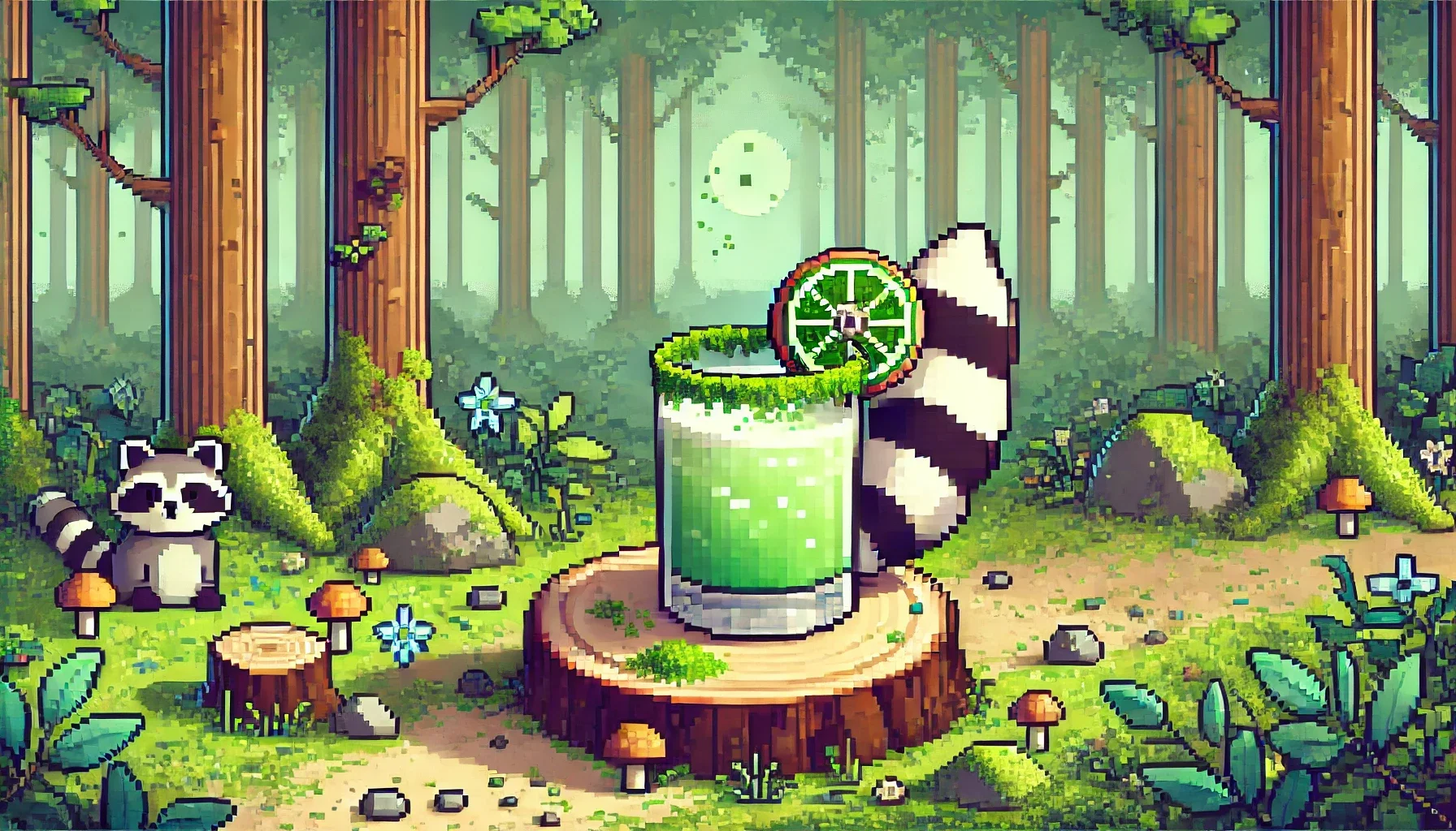image from Tanuki Suit Cocktail - A Whimsical Super Mario 3 Cocktail