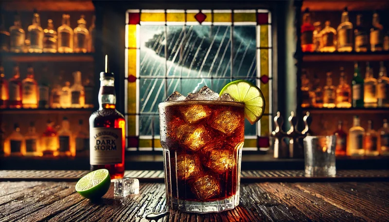 The Dark and Stormy: A Bold Classic for Any Weather
