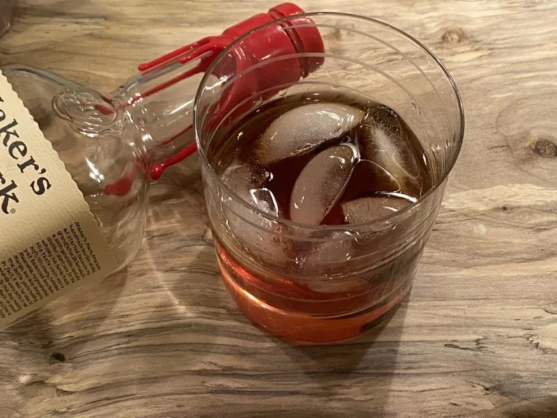 Maker’s Mark the Whiskey in our Improved Whiskey Cocktail