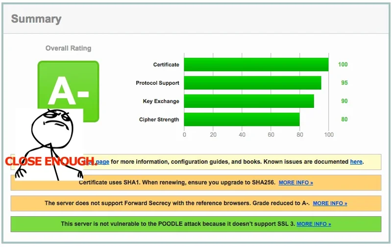 SSL Labs After